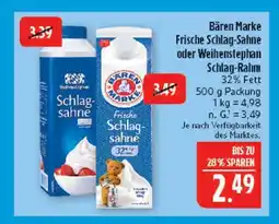 Marktkauf Bären marke frische schlag-sahne Angebot