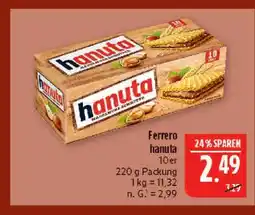 Marktkauf Ferrero hanuta Angebot