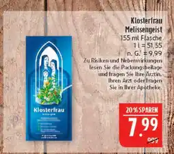 Marktkauf Klosterfrau melissengeist Angebot
