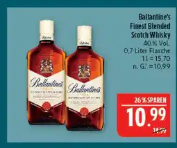 Marktkauf Ballantine's finest blended scotch whisky Angebot