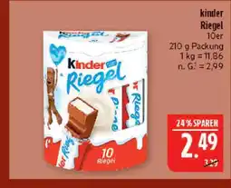 Marktkauf Kinder riegel 10er Angebot