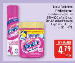 Marktkauf Vanish oxi action fleckentferner Angebot