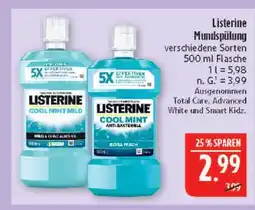 Marktkauf Listerine cool mint mild Angebot