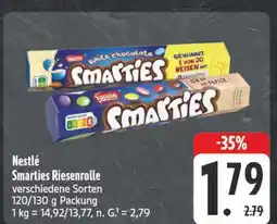 Edeka Nestlé smarties riesenrolle Angebot