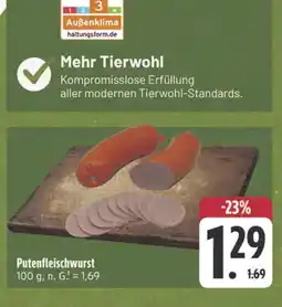 Edeka Putenfleischwurst Angebot
