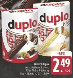 Edeka Ferrero duplo Angebot