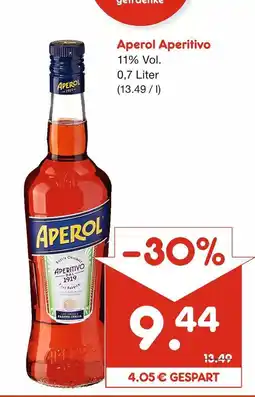 Netto Marken-Discount Aperol aperitivo Angebot