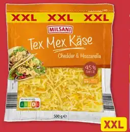 Aldi Nord Milsani Tex Mex Käse XXL Angebot