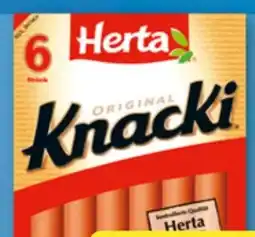 Aldi Nord Herta Knacki 6er Angebot