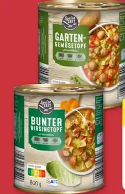 Aldi Nord Speise Zeit Gemüseeintopf Angebot