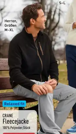 Aldi Nord Crane Herren Fleecejacke Angebot
