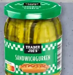 Aldi Nord Trader Joe's Sandwich Gurken Angebot