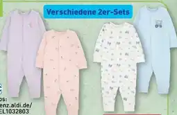 Aldi Nord Lily & Dan Baby Nachtwäsche 2er-Set Angebot