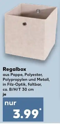 Kaufland Regalbox Angebot