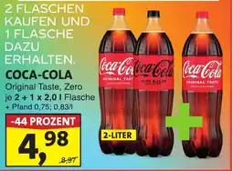 Lösch Depot COCA-COLA Original Taste, Zero Angebot