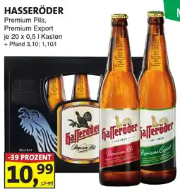 Lösch Depot HASSERÖDER Premium Pils, Premium Export Angebot