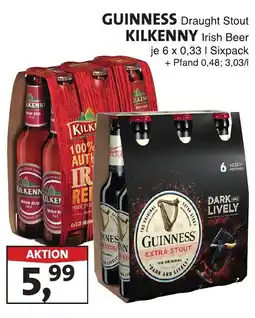 Lösch Depot GUINNESS Draught Stout KILKENNY Irish Beer Angebot