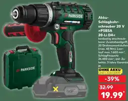 Kaufland Parkside Akku Schlagbohrschrauber 20 V ,,PSBSA 20-Li D4" Angebot