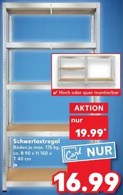 Kaufland Schwerlastregal Angebot