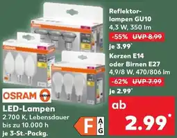 Kaufland OSRAM LED-Lampen Angebot