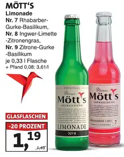 Lösch Depot MÖTT'S Limonade Angebot