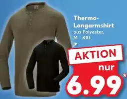 Kaufland Thermo Langarmshirt Angebot
