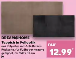 Kaufland DREAM@HOME Teppich in Felloptik Angebot