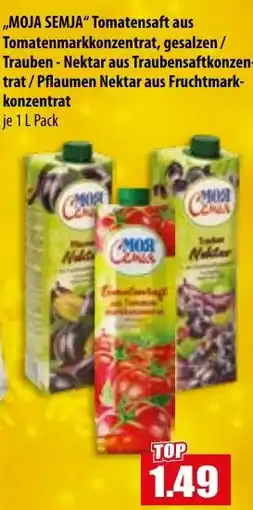 Mix Markt ,,MOJA SEMJA" Tomatensaft Angebot
