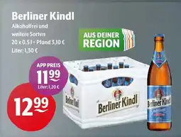 Getränke Hoffmann Berliner Kindl Angebot