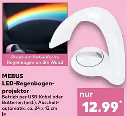 Kaufland MEBUS LED-Regenbogenprojektor Angebot
