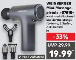 Kaufland WEINBERGER Mini-Massagepistole 37518 Angebot