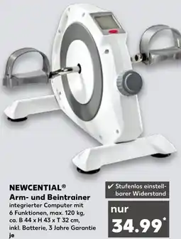 Kaufland NEWCENTIAL Arm- und Beintrainer Angebot