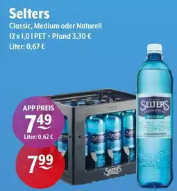 Getränke Hoffmann Selters Classic, Medium oder Naturell Angebot