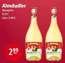 Getränke Hoffmann Almdudler Almspritz Angebot