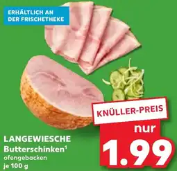Kaufland LANGEWIESCHE Butterschinken Angebot