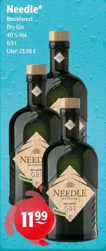 Getränke Hoffmann Needle Blackforest Dry Gin Angebot