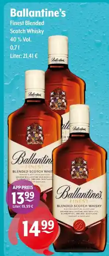 Getränke Hoffmann Ballantine's Finest Blended Scotch Whisky Angebot