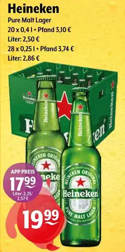 Getränke Hoffmann Heineken Pure Malt Lager Angebot