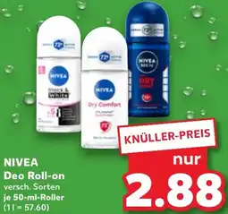 Kaufland NIVEA Deo Roll-on Angebot