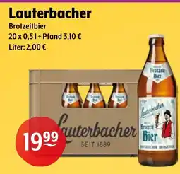 Getränke Hoffmann Lauterbacher Brotzeitbier Angebot