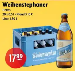 Getränke Hoffmann Weihenstephaner Helles Angebot