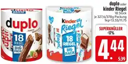 Edeka duplo oder kinder Riegel Angebot
