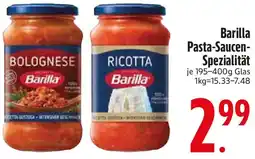 Edeka Barilla Pasta-Saucen Spezialität Angebot