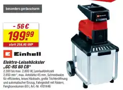toom Baumarkt Einhell Elektro-Leisehäcksler ,,GC-RS 60 CB" Angebot