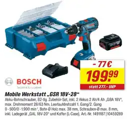 toom Baumarkt BOSCH Mobile Werkstatt ,,GSR 18V-28" Angebot