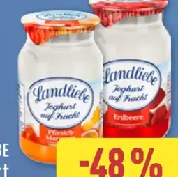 Aldi Nord Landliebe Joghurt auf Frucht Angebot