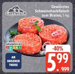 Edeka Gewürztes Schweinehackfleisch zum Braten, 1 kg Angebot