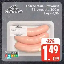 Edeka Frische feine Bratwurst Angebot