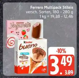 Edeka Ferrero Multipack Stieleis Angebot
