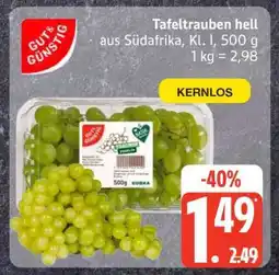 Edeka Tafeltrauben hell Angebot